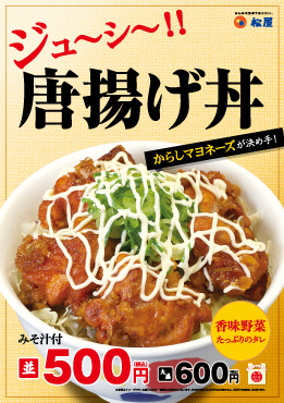 唐揚げ丼 ポスター 唐揚げ丼 ポスター