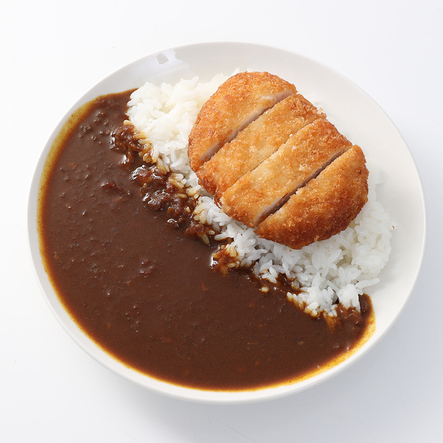 カレー＋ロースかつ（イメージ）